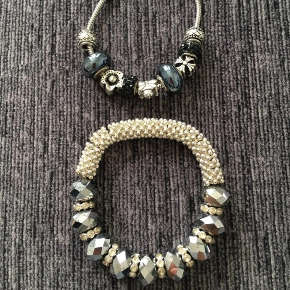 Set of three bracelets